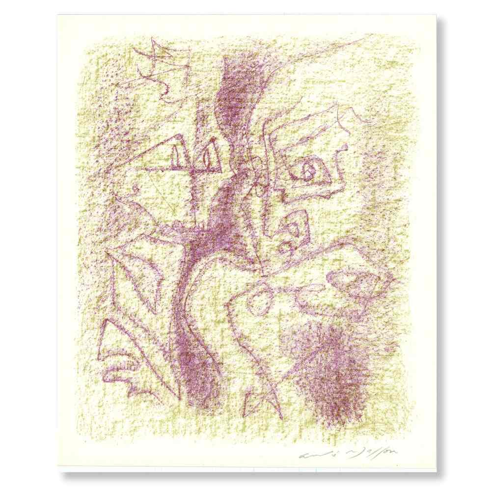 Andre Masson Artwork; Untiled From Pour Daniel-Henry Kahnweiler Thumbnail