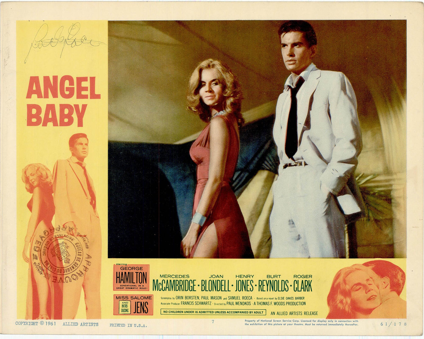 Angel Baby- Movie Lobby Card