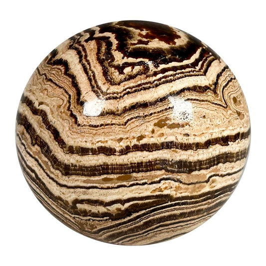 Aragonite Polished Sphere Crystal