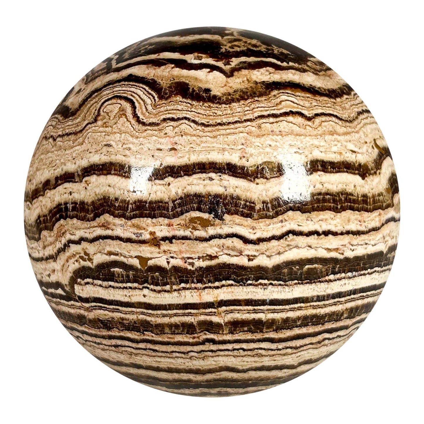 Aragonite Polished Sphere Crystal