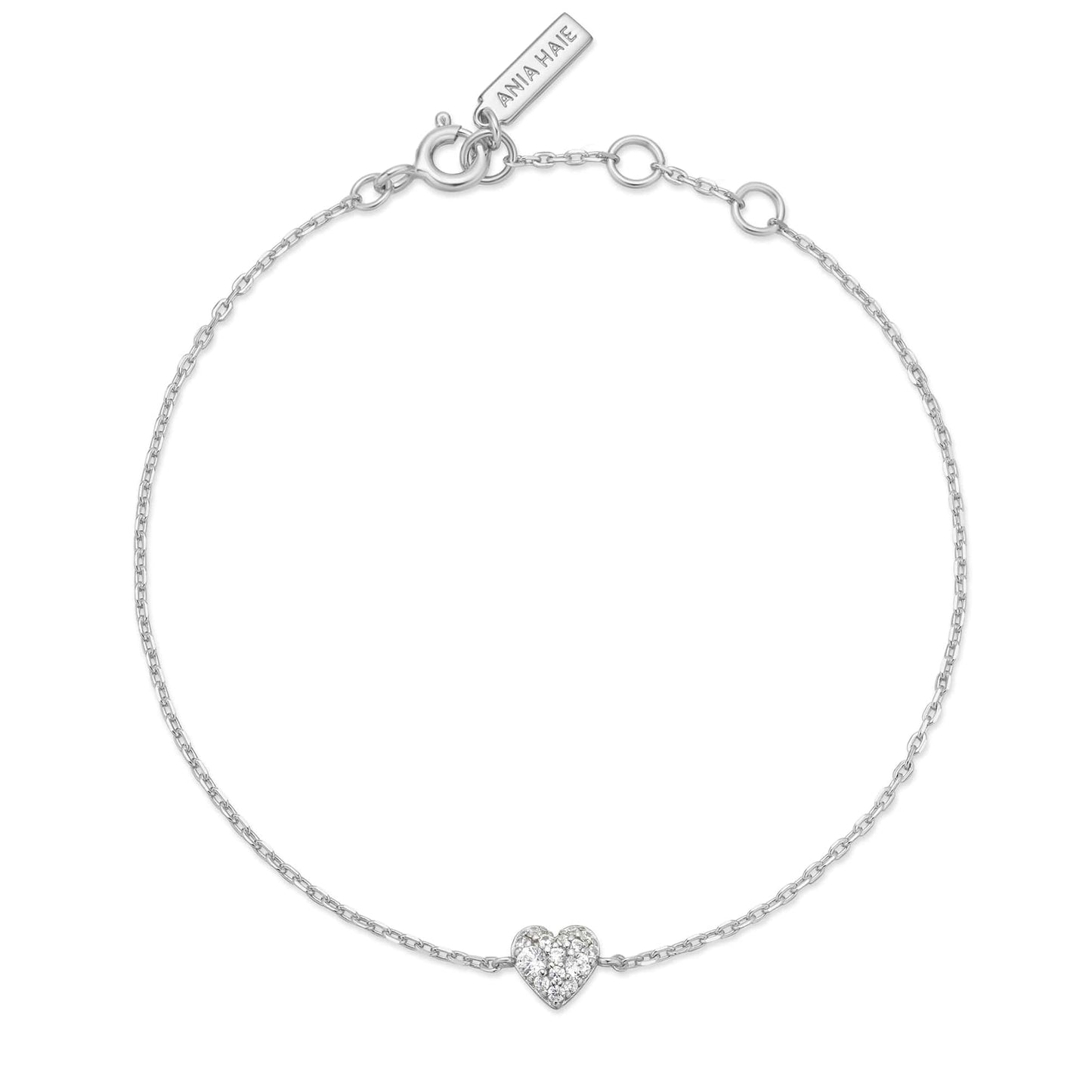 Ania Haie Heart Pave Bracelet Gold & Silver Pawn Shop Sterling silver