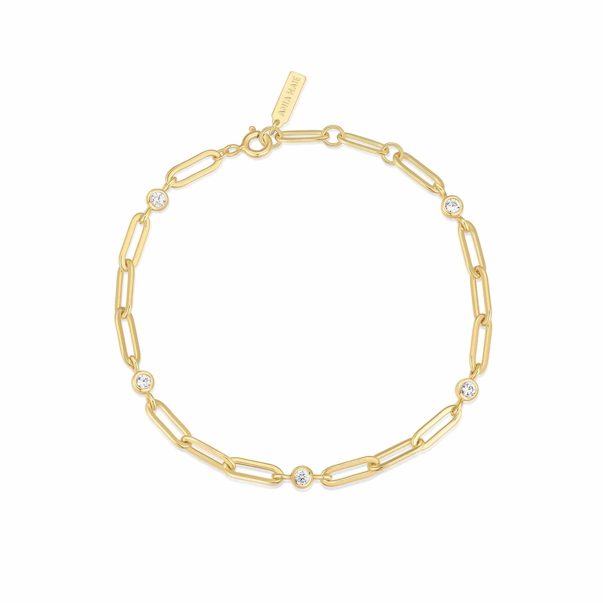 Paper Clip Chain Bracelet Gold & Silver Pawn Shop