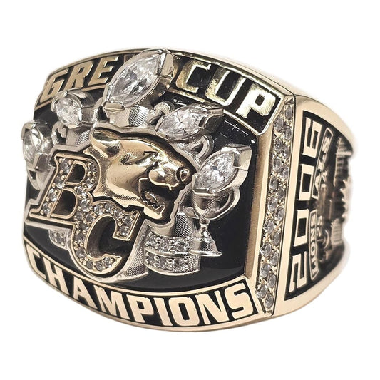 2006 BC Lions Grey Cup Ring Gold & Silver Pawn Shop