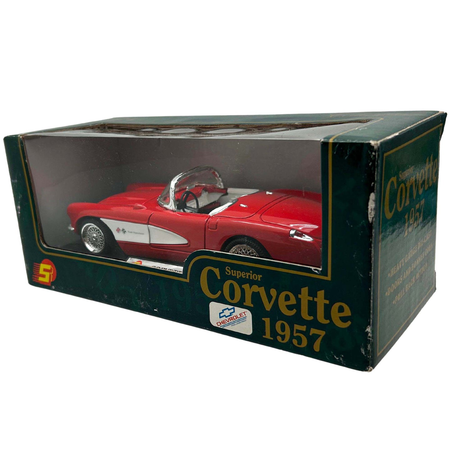 1957 Corvette Die Cast Metal Car Left