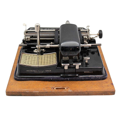 1928 Mignon No. 4 Typewriter & 1969 Olivetti Valentine Typewriter One