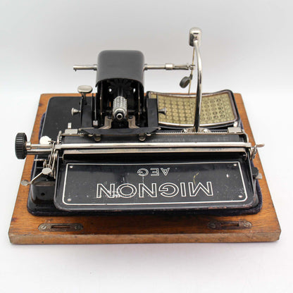 1928 Mignon No. 4 Typewriter & 1969 Olivetti Valentine Typewriter Two