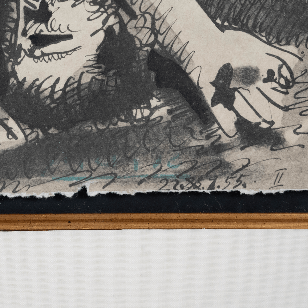 Pablo Picasso: Bacchanale (Plate 14), La Flûte Double Art G S Pawn