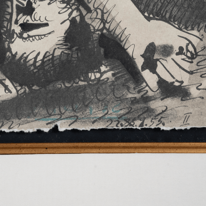 Pablo Picasso: Bacchanale (Plate 14), La Flûte Double Art G S Pawn