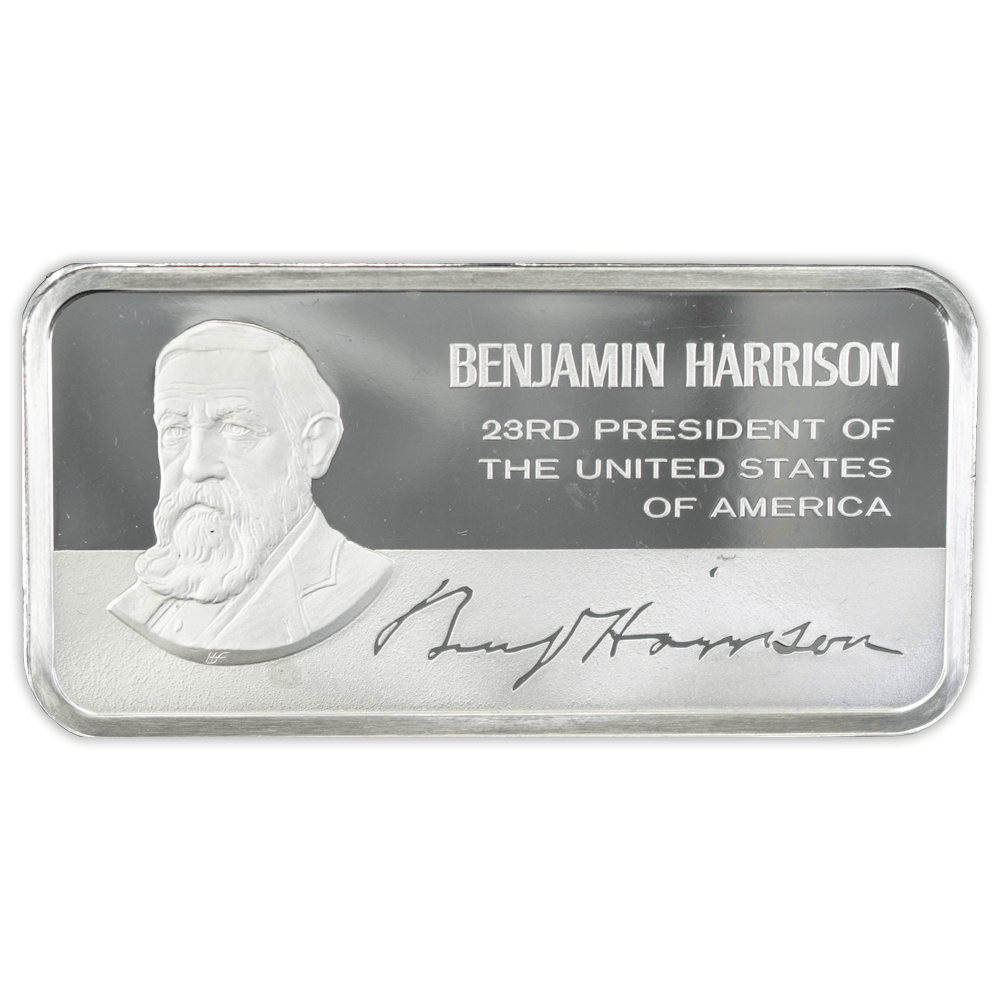 Benjamin Harrison Sterling 5000 Grains Bar (Read Description) Gold & Silver Pawn Shop