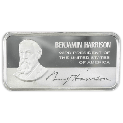 Benjamin Harrison Sterling 5000 Grains Bar (Read Description) Gold & Silver Pawn Shop