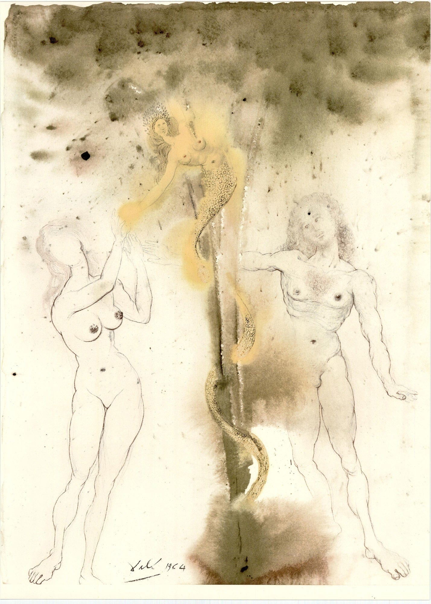 Salvador Dali - "De ligno autem scientiae boni et mali ne comedas" from Biblia Sacra Zoom