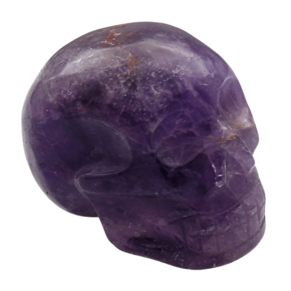 Amethyst Crystal Skull Art Gold & Silver Pawn Shop