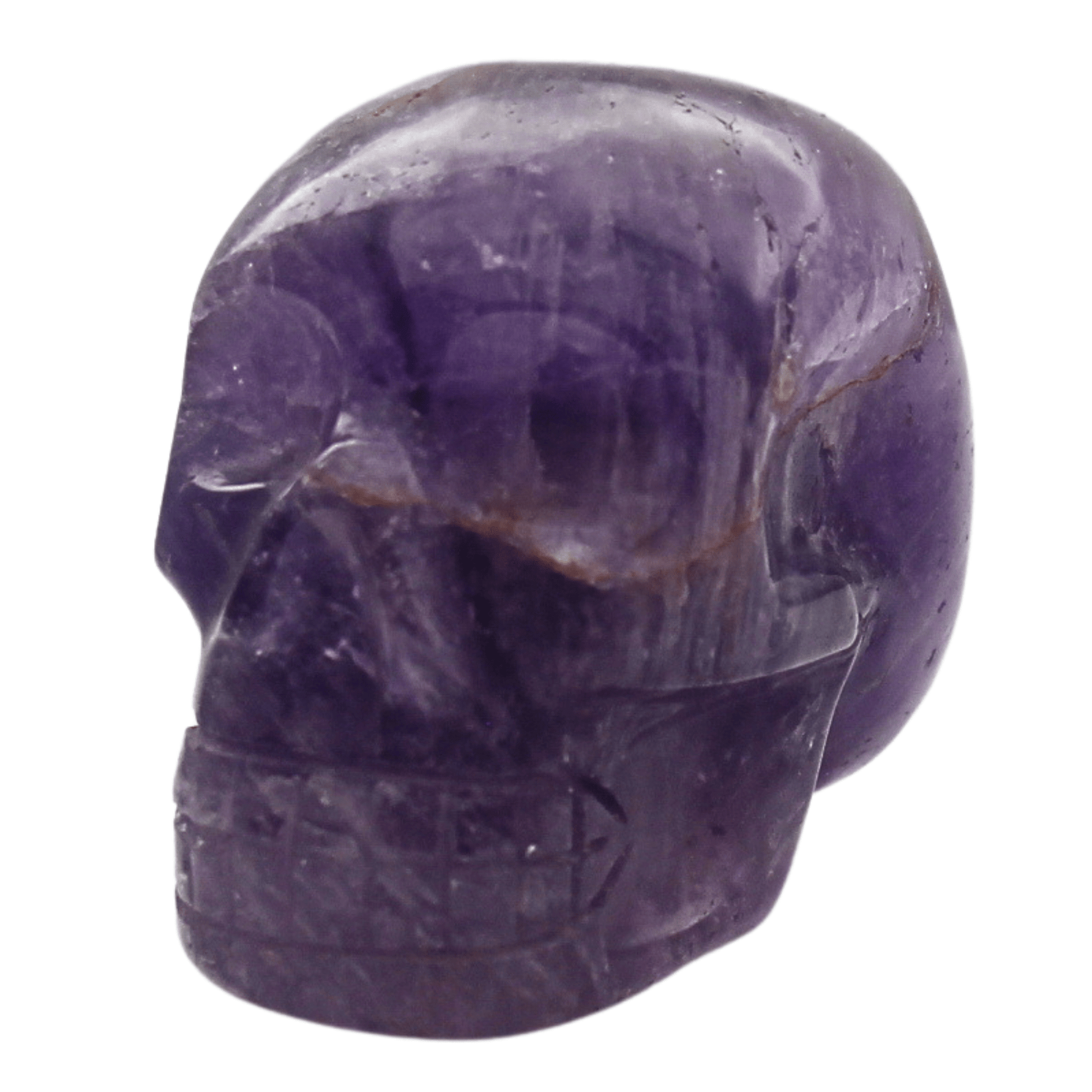 Amethyst Crystal Skull Art Gold & Silver Pawn Shop