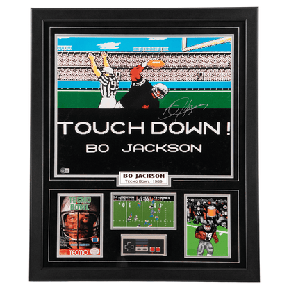 Bo Jackson Signed Tecmo Bowl “Touch Down!” Memorabilia
Gold & Silver Pawn Shop