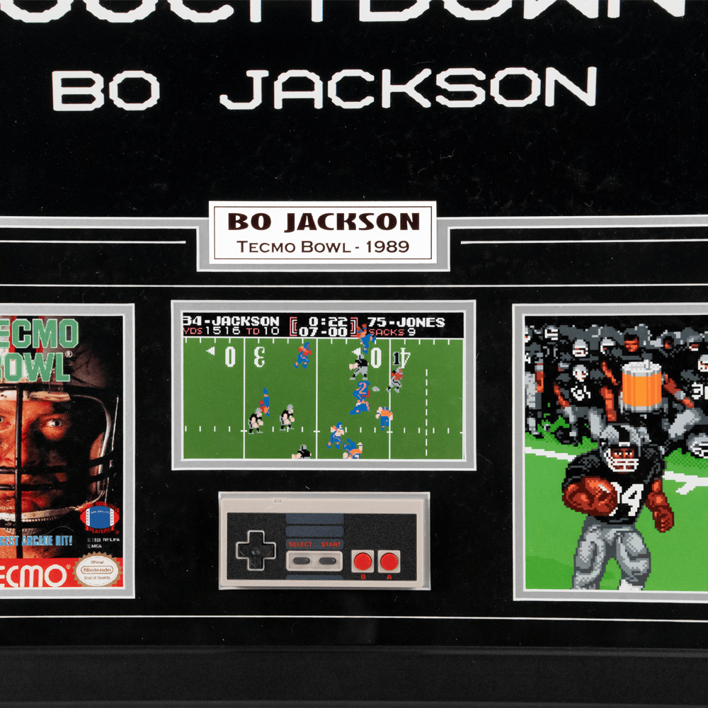 Bo Jackson Signed Tecmo Bowl “Touch Down!” Memorabilia
Gold & Silver Pawn Shop