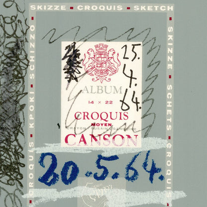 Picasso: Album Croquis Canson Cover I Art G S Pawn