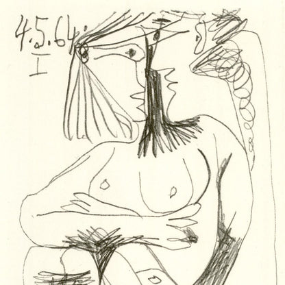Picasso: Figurative Couple 4.5.64 Art G S Pawn