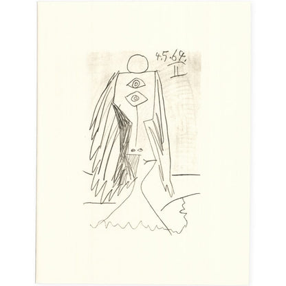 Picasso: Cubist Portrait 4.5.64 Art G S Pawn