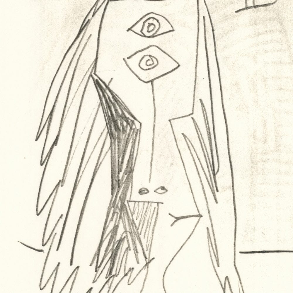 Picasso: Cubist Portrait 4.5.64 Art G S Pawn