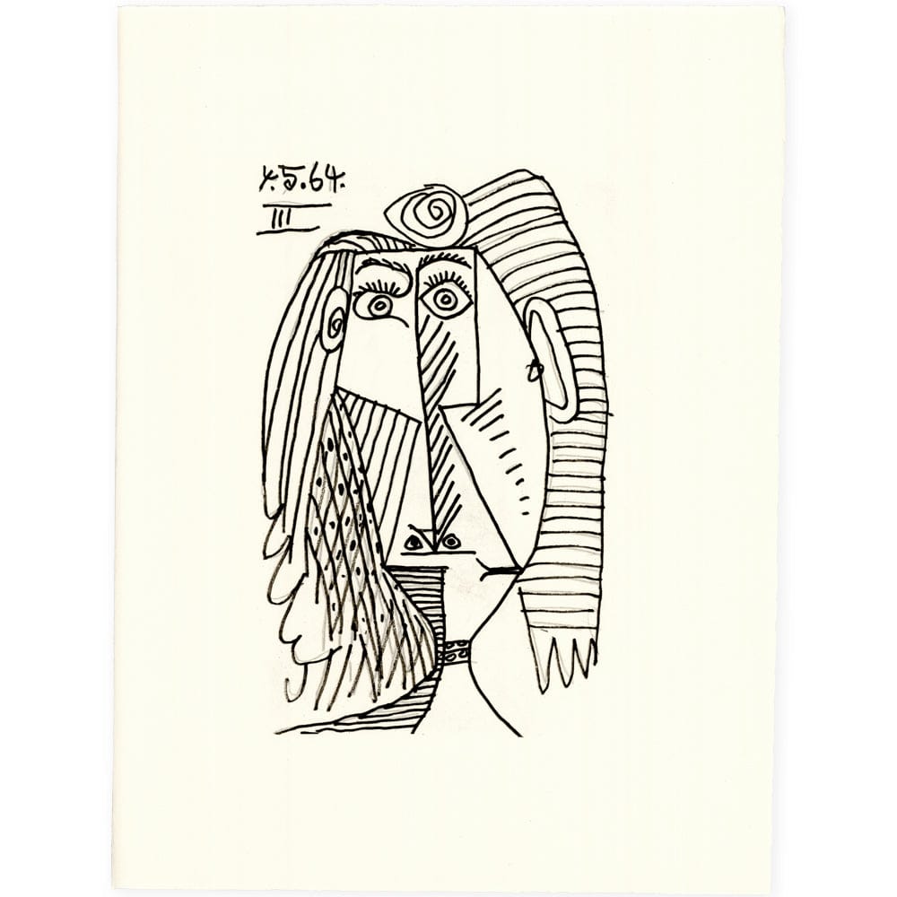 Picasso: Cubist Portrait III 4.5.64 Art G S Pawn