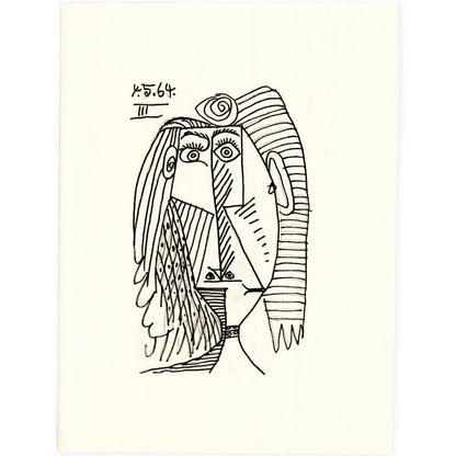 Picasso: Cubist Portrait III 4.5.64 Art G S Pawn