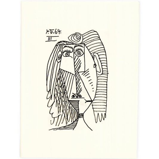 Picasso: Cubist Portrait III 4.5.64 Art G S Pawn