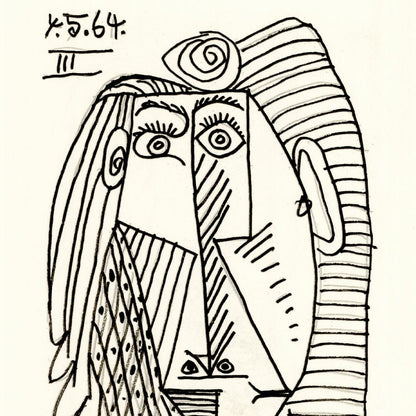 Picasso: Cubist Portrait III 4.5.64 Art G S Pawn