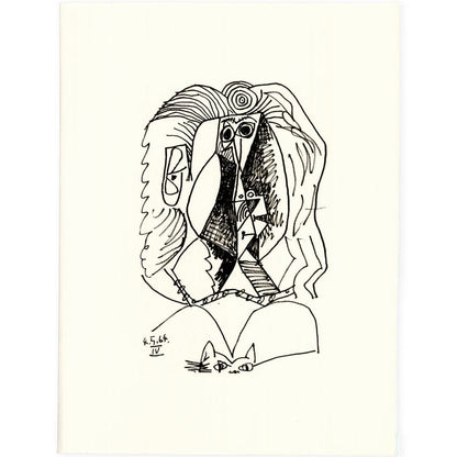 Picasso: Cubist Portrait IV 4.5.64 Art G S Pawn