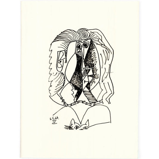 Picasso: Cubist Portrait IV 4.5.64 Art G S Pawn