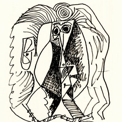 Picasso: Cubist Portrait IV 4.5.64 Art G S Pawn