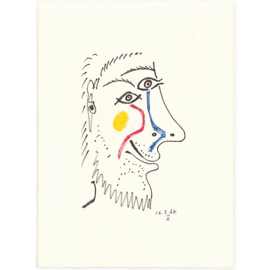 Picasso: Cubist Portrait V 16.5.64 Art G S Pawn