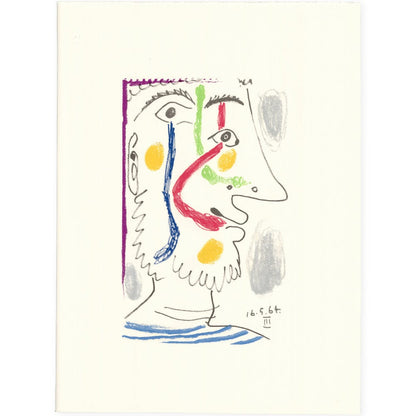 Picasso: Cubist Portrait III 16.5.64 Art G S Pawn