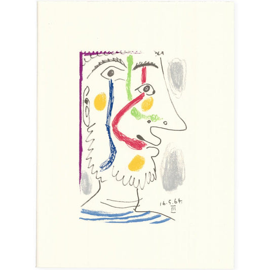 Picasso: Cubist Portrait III 16.5.64 Art G S Pawn