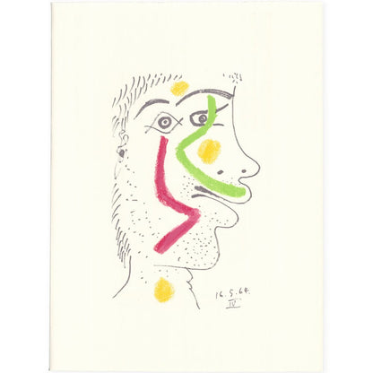 Picasso: Cubist Portrait IV 16.5.64 Art G S Pawn