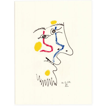 Picasso: Cubist Portrait IV 16.5.64 Art G S Pawn