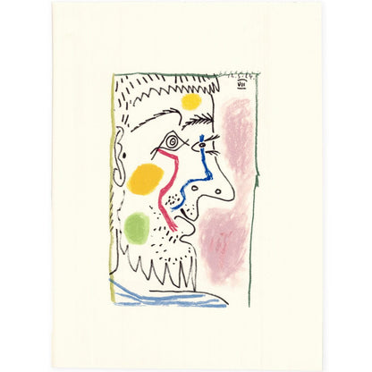 Picasso: Cubist Portrait VII 16.5.64 Art G S Pawn