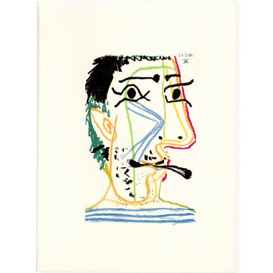 Picasso: Cubist Portrait VI 20.5.64 Art G S Pawn