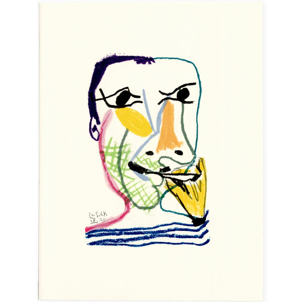 Picasso: Cubist Portrait IV 20.5.64 Art G S Pawn