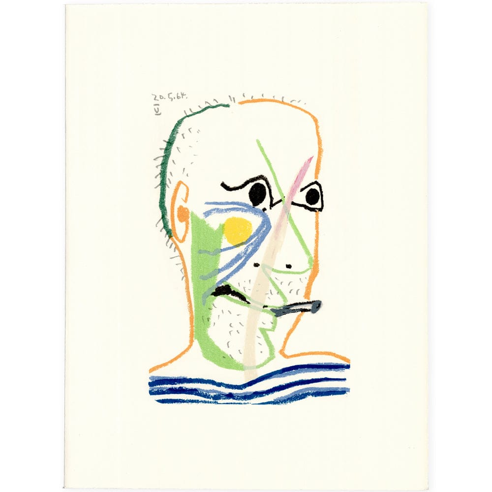 Picasso: Cubist Portrait V 20.5.64 Art G S Pawn