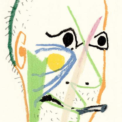 Picasso: Cubist Portrait V 20.5.64 Art G S Pawn