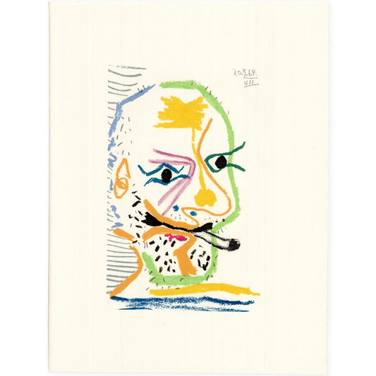 Picasso: Cubist Portrait VII 20.5.64 Art G S Pawn