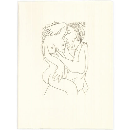 Picasso: Cubist Couple Embracing XV 8.10.64 Art G S Pawn