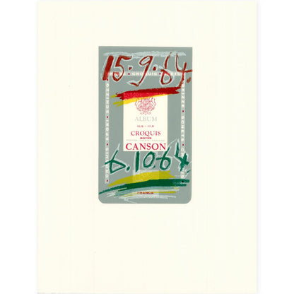 Picasso: Croquis Canson Album Cover II Art G S Pawn