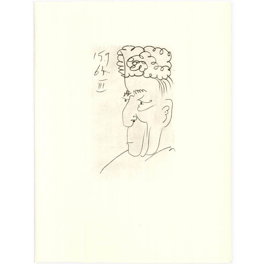 Picasso: Portrait of Old Man III 15.9.64 Art G S Pawn