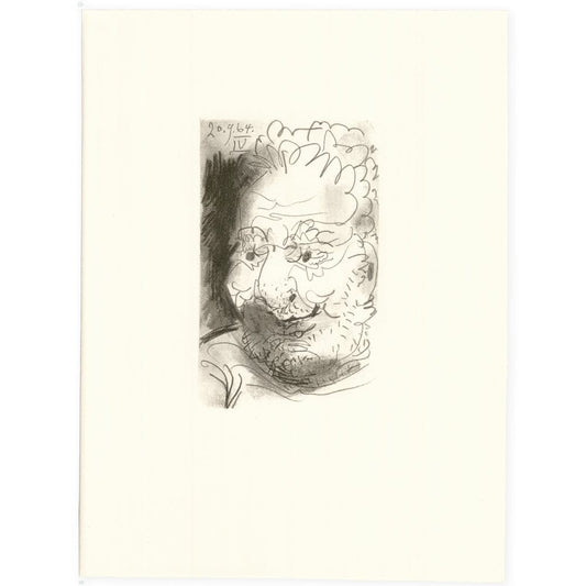 Picasso: Portrait of Man IV 20.9.64 Art G S Pawn