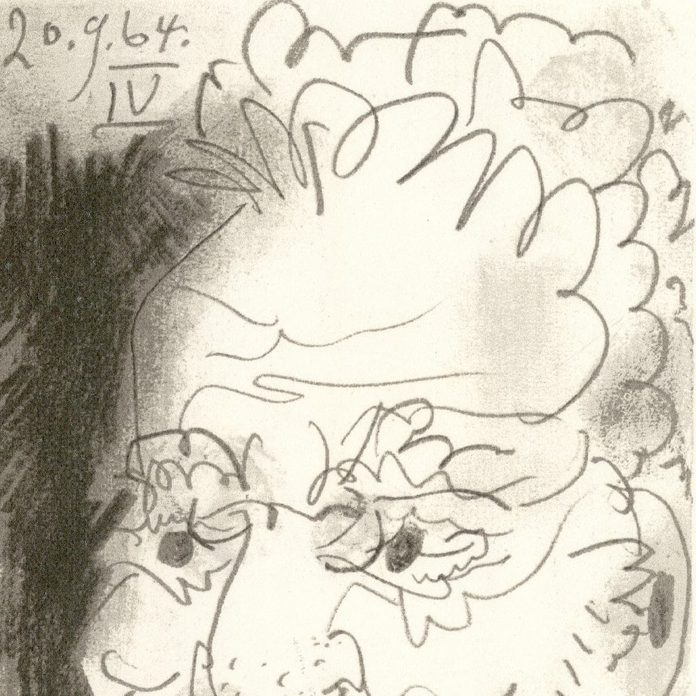 Picasso: Portrait of Man IV 20.9.64 Art G S Pawn