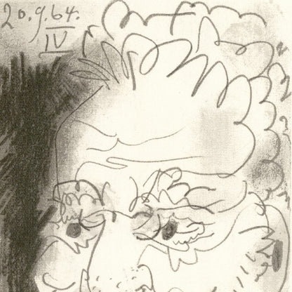 Picasso: Portrait of Man IV 20.9.64 Art G S Pawn