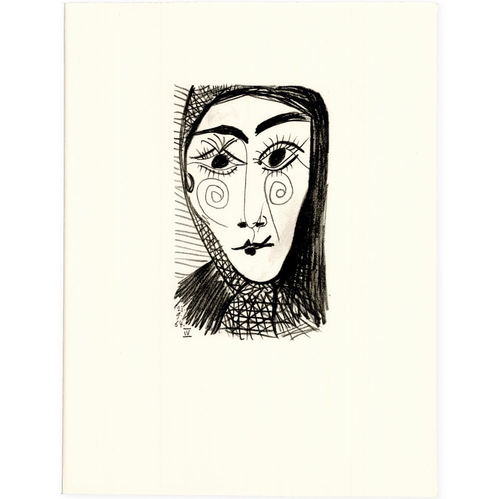 Picasso: Portrait of Woman IV 23.9.64, Le Goût du Bonheur Art G S Pawn