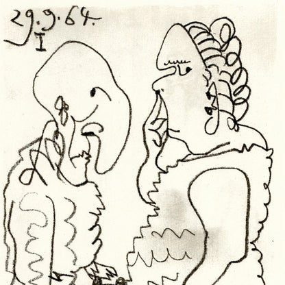 Picasso: Loving Couple I 29.9.64 Art G S Pawn
