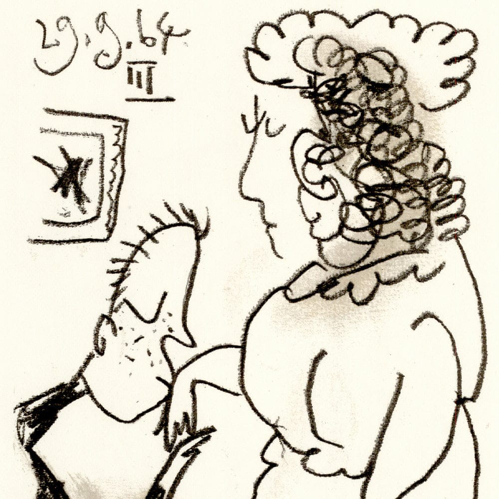Picasso: Loving Couple III 29.9.64 Art G S Pawn